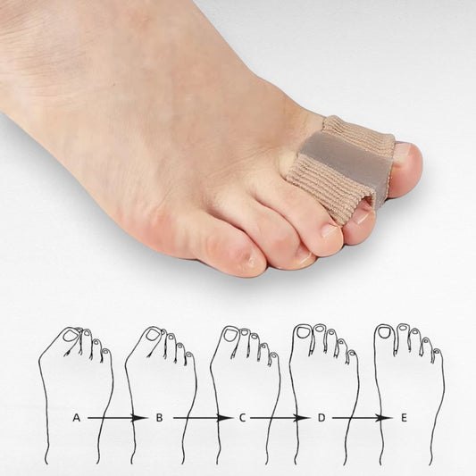 🦶 4x Séparateurs d’Orteils Double Boucle