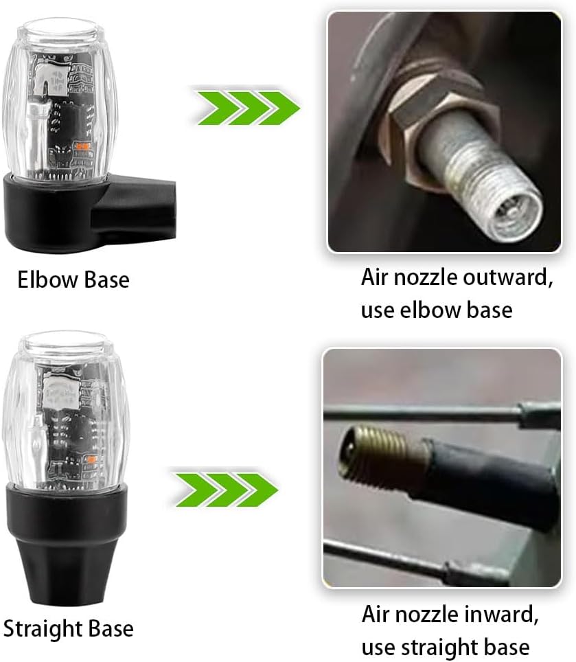 Lumières LED intelligentes pour valves de pneus