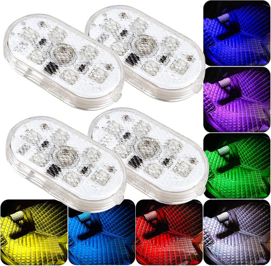 (4 PCS) Éclairage intelligent pour une meilleure visibilité et plus de confort, à tout moment