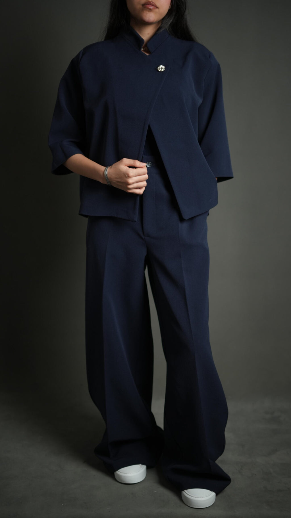 Ensemble veste classique Billy & pantalon ample