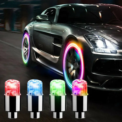 Lumières LED intelligentes pour valves de pneus